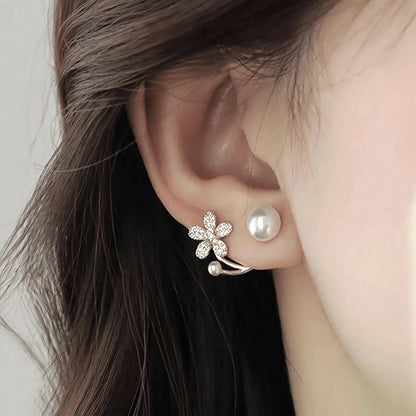 Pearl Blossom Earrings