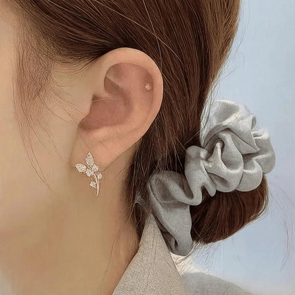 Butterfly Zircon Earrings