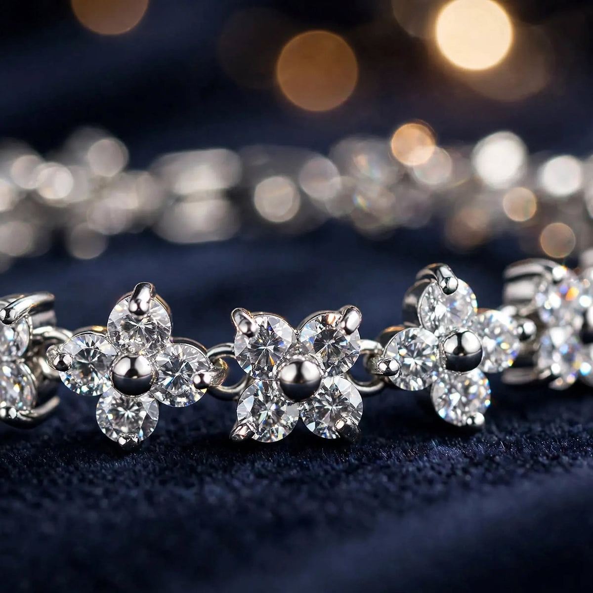 Silver Blossom Bracelet