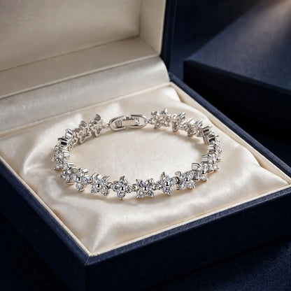 Silver Blossom Bracelet