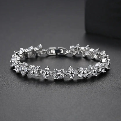 Silver Blossom Bracelet
