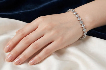 Silver Blossom Bracelet